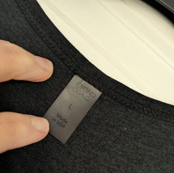 Beyond Yoga Featherweight Hang Loose Jumpsuit Size L Darkest Night Black - Picture 8 of 10